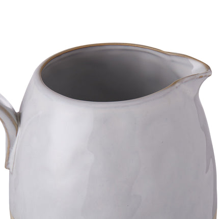 Davis & Waddell Stoneware Pitcher 1300ml White