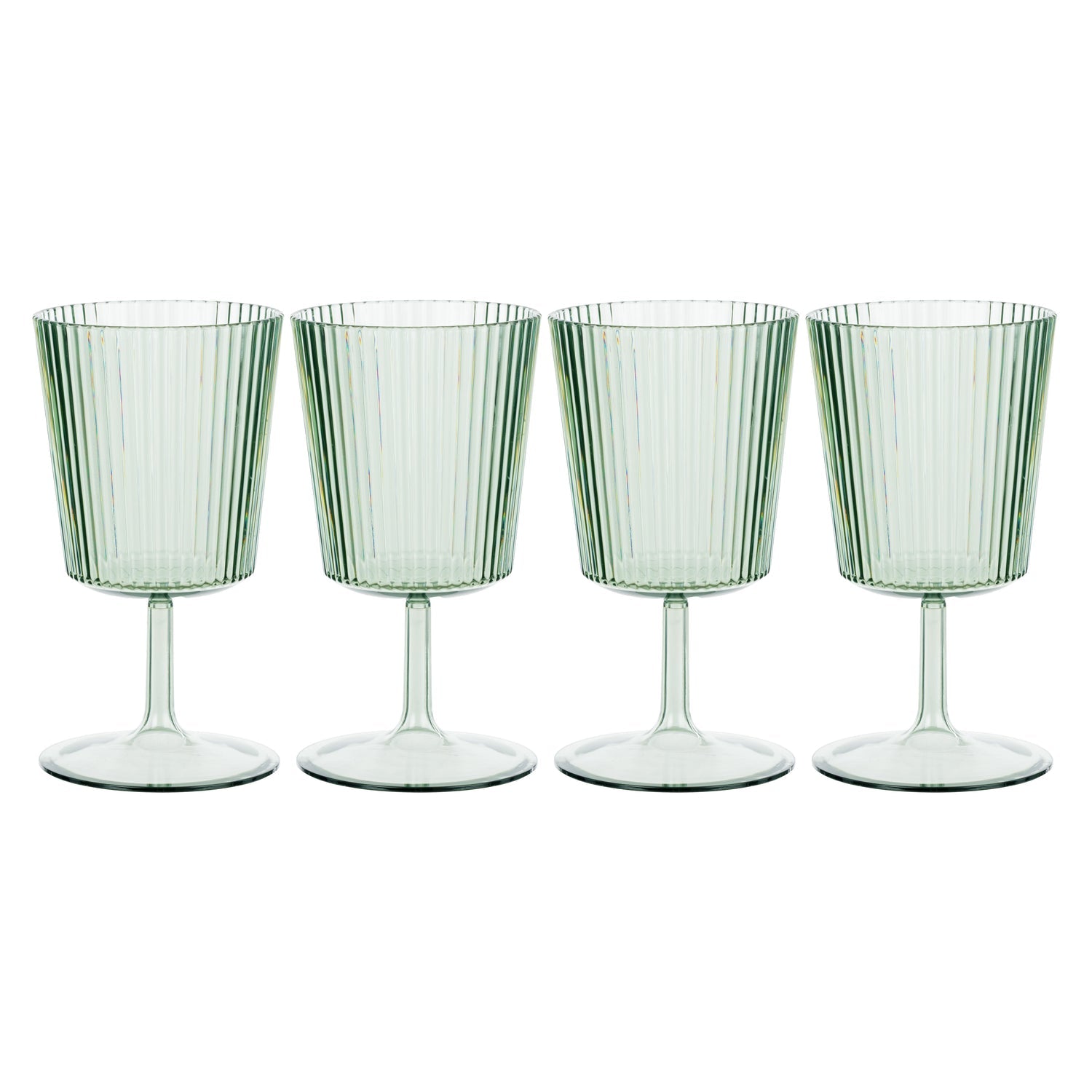 Davis & Waddell Saltara RPET Wine Glasses 300ml 4pcs Set Green