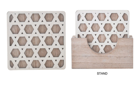 Rattan Coasters