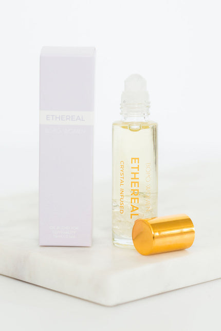 Crystal Perfume Oil Roller Set- Ethereal