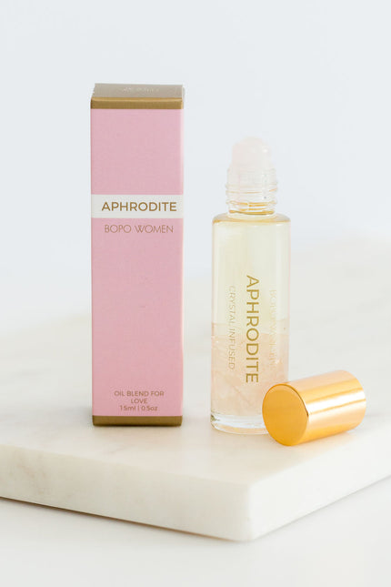 Crystal Perfume Oil Roller Set- Aphrodite