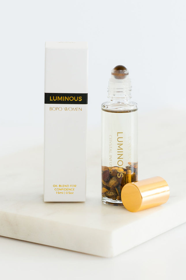 Crystal Perfume Oil Roller Set- Luminous
