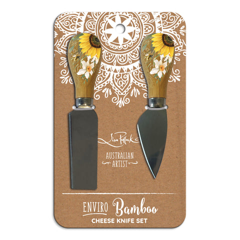 Set of 2 Cheese Knives - Daisy Chains