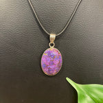 Sterling Silver Purple Mohave Turquoise Pendant