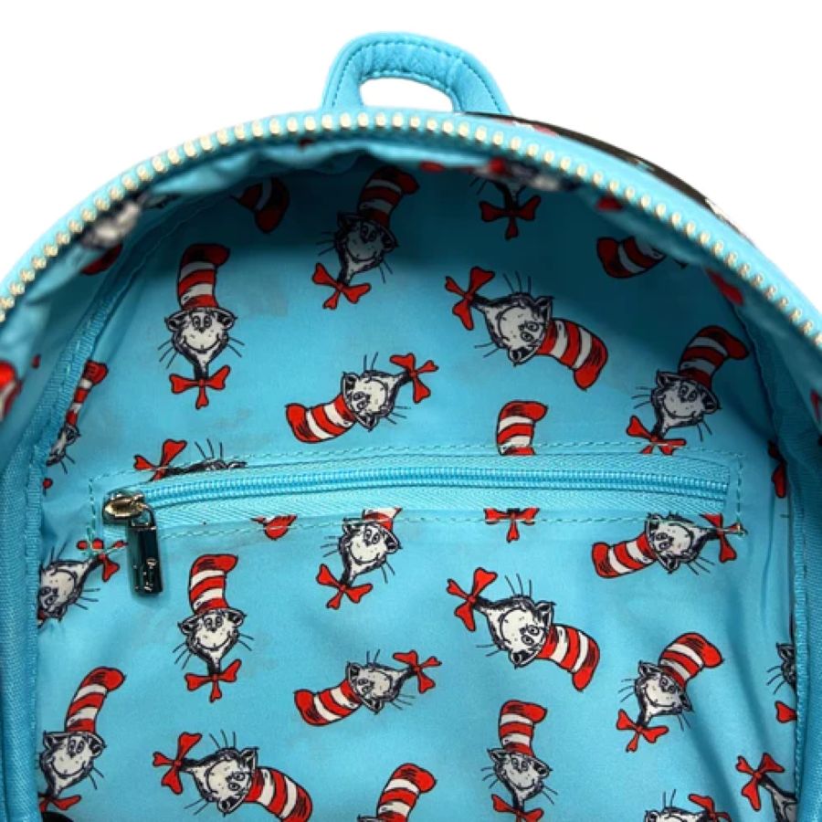 Loungefly- Dr Seuss - Cat in the Hat US Exclusive Mini Backpack [RS]