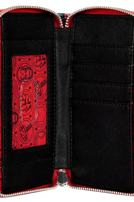 Loungefly- Marvel Avengers Floral Tattoo Zip Purse
