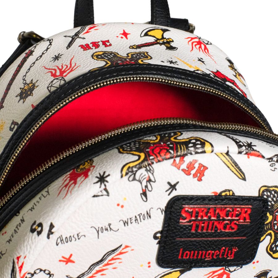 Loungefly- Stranger Things - Hellfire (Season 4) US Exclusive Mini Backpack