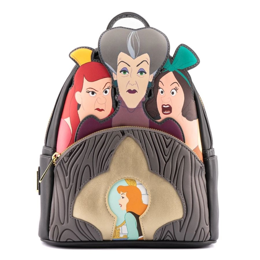Loungefly- Disney - Cinderella (1950) - Step Mother & Sisters Mini Backpack