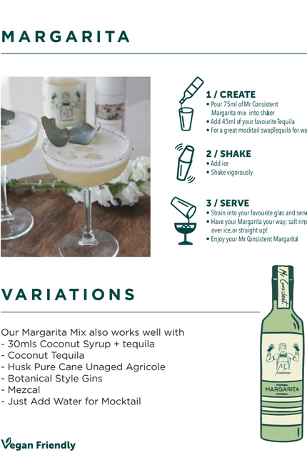 Mr. Consistent Mixers- Margarita