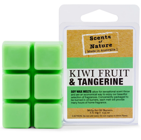 Scents Of Nature Melts- Kiwi & Tangerine