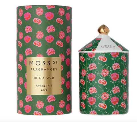 Moss St. Candle- Iris & Oud