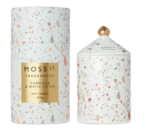Moss St. Candle- Camellia & White Lotus