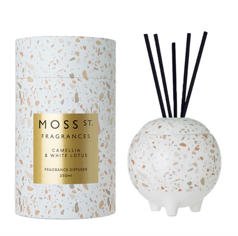 Moss St. Diffuser- Camellia & White Lotus