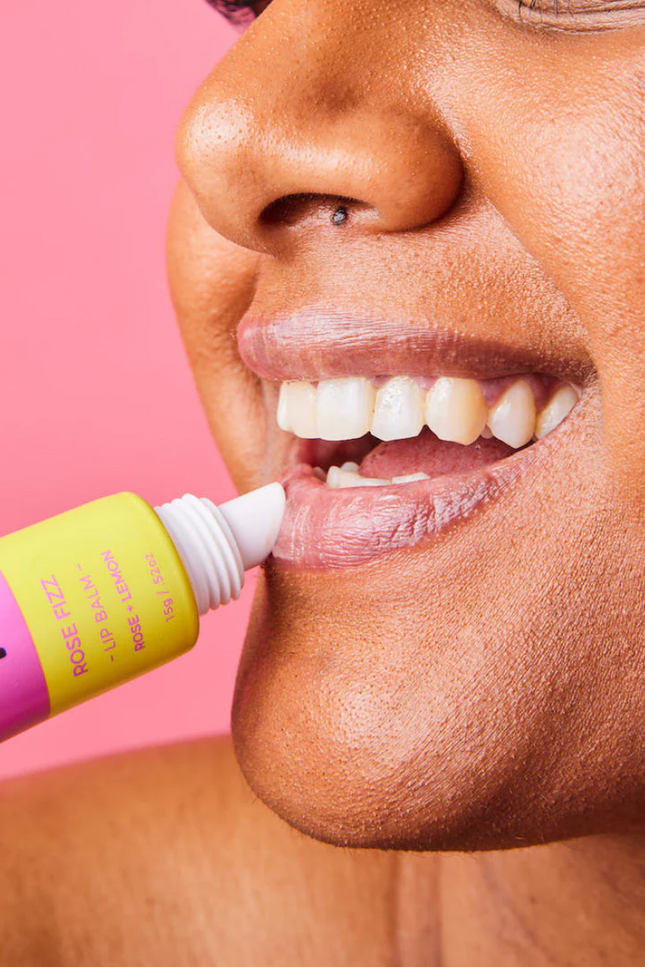 Bopo Rose Fizz Lip Balm