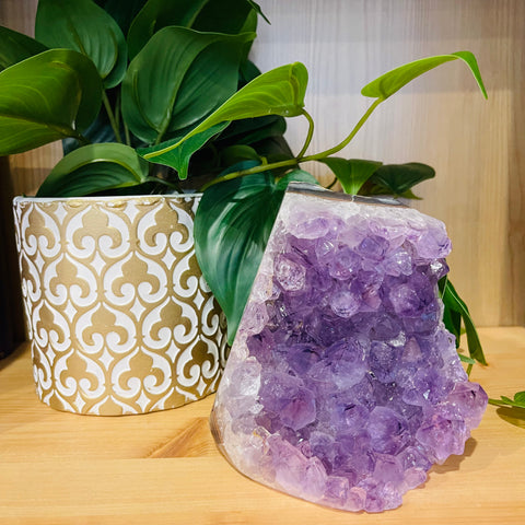 Amethyst Polished Edge Cluster