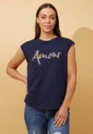 Amour Short Sleeve Top
