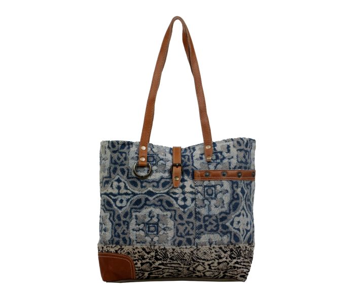 Myra Bag- Tinted Indigo Tote Bag