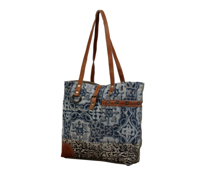 Myra Bag- Tinted Indigo Tote Bag