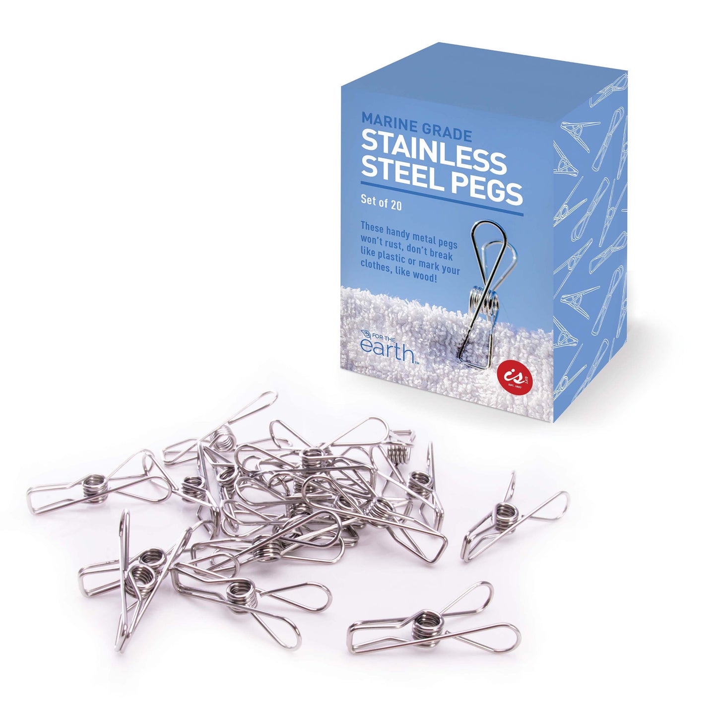 stainless steel pegs