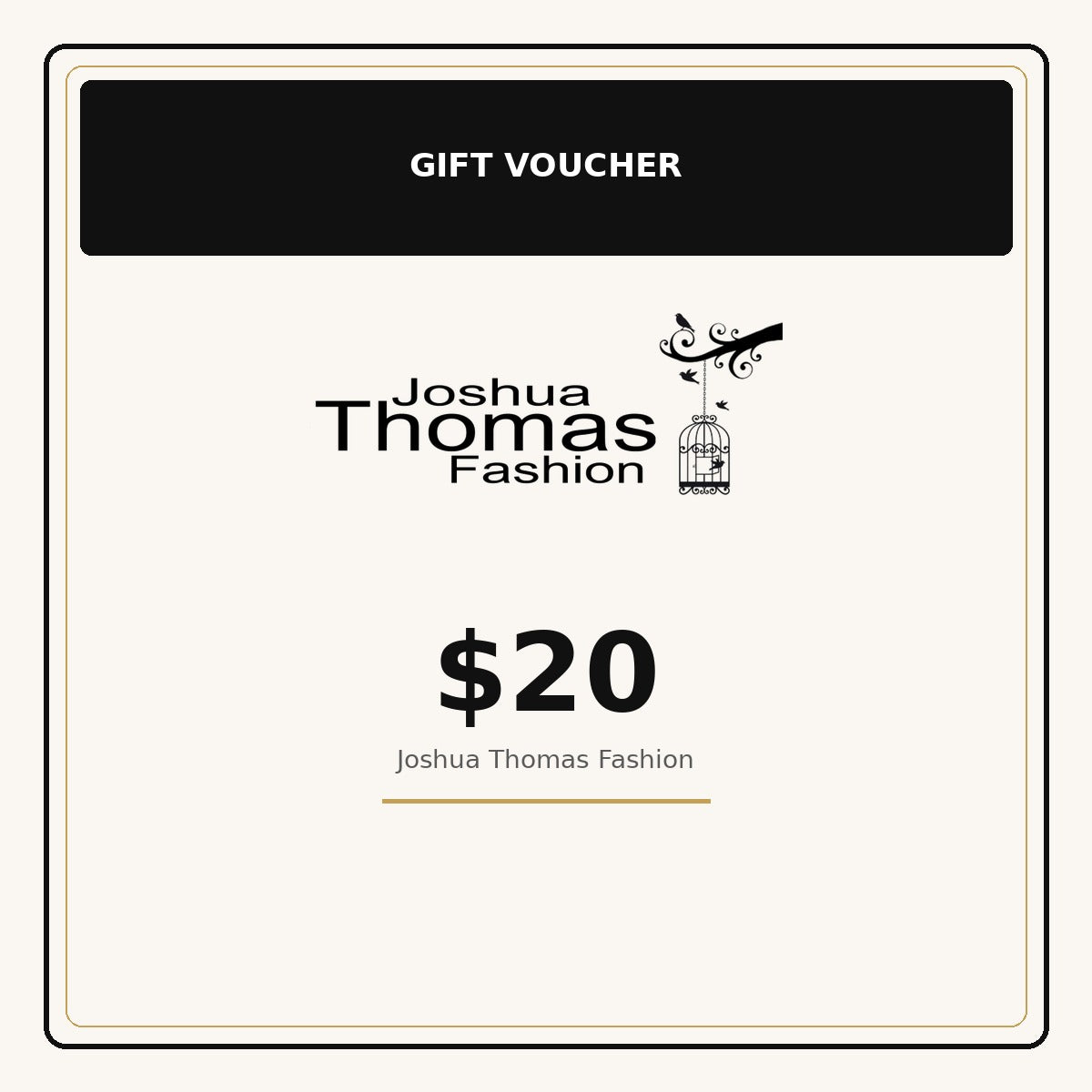$20 Gift Voucher